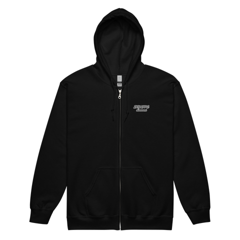 BLCK&WHT Heavy-Blend Zip Hoodie (NEW)